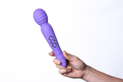 Zoe Twisty Dual Vibrating Pleasure Wand - Pink - Love It Wet