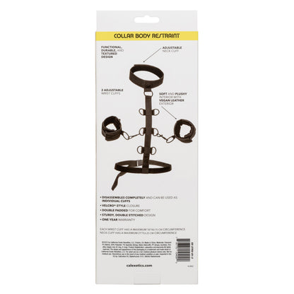 Boundless Collar Body Restraint - Black - Love It Wet