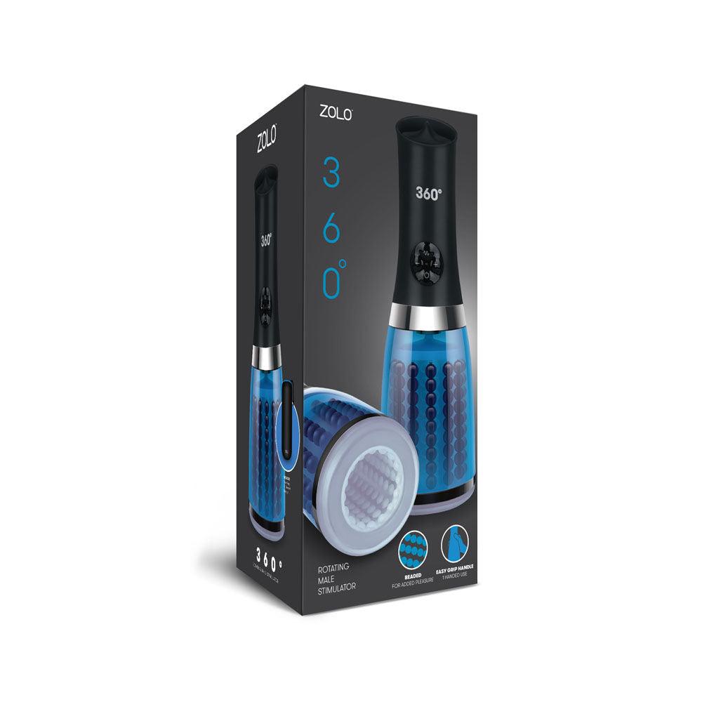 Zolo 360 Rotating Male Stimulator - Love It Wet