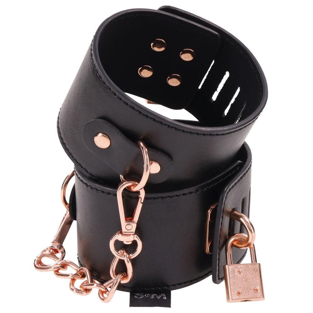 Brat Locking Cuffs - Black - Love It Wet