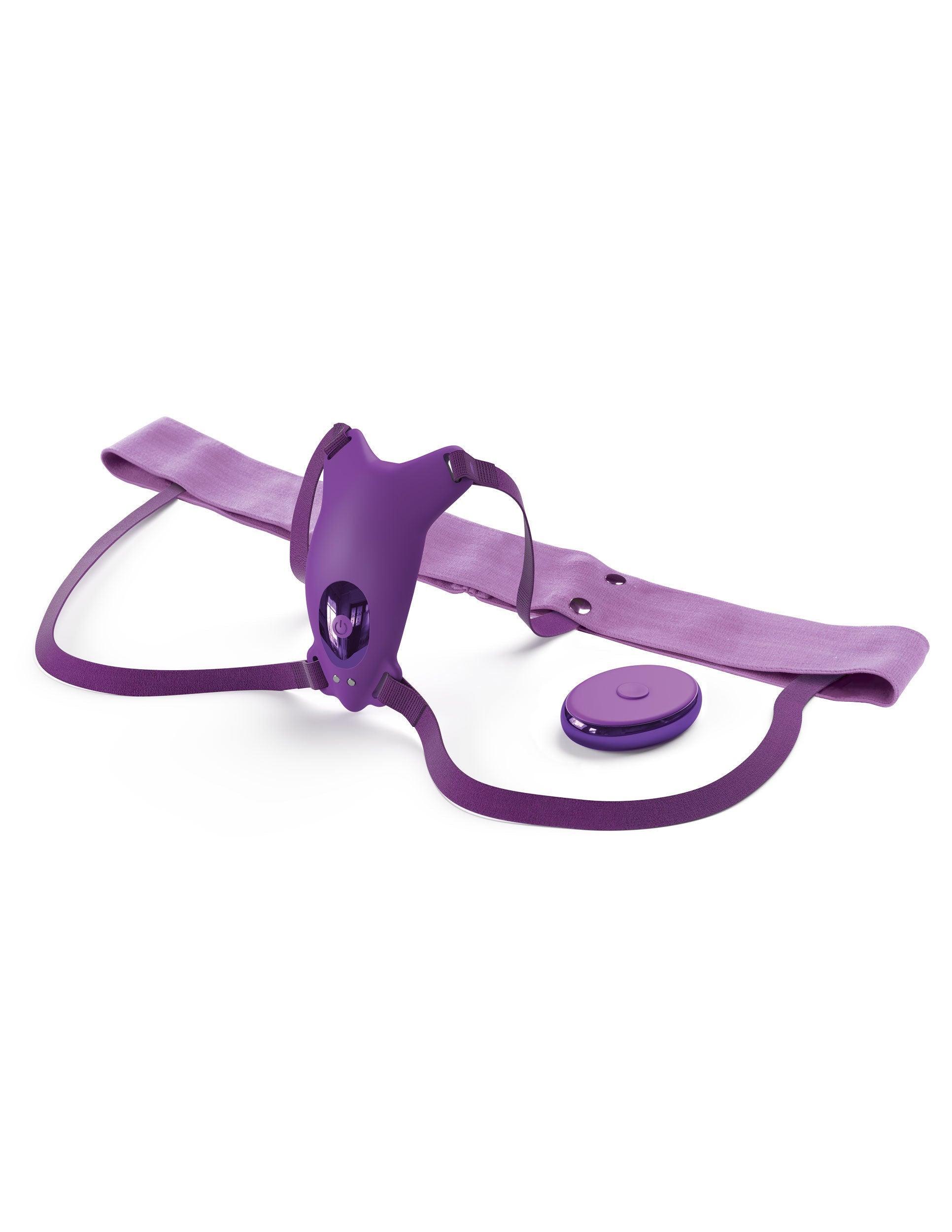 Ultimate Butterfly Strap-on - Purple - Love It Wet