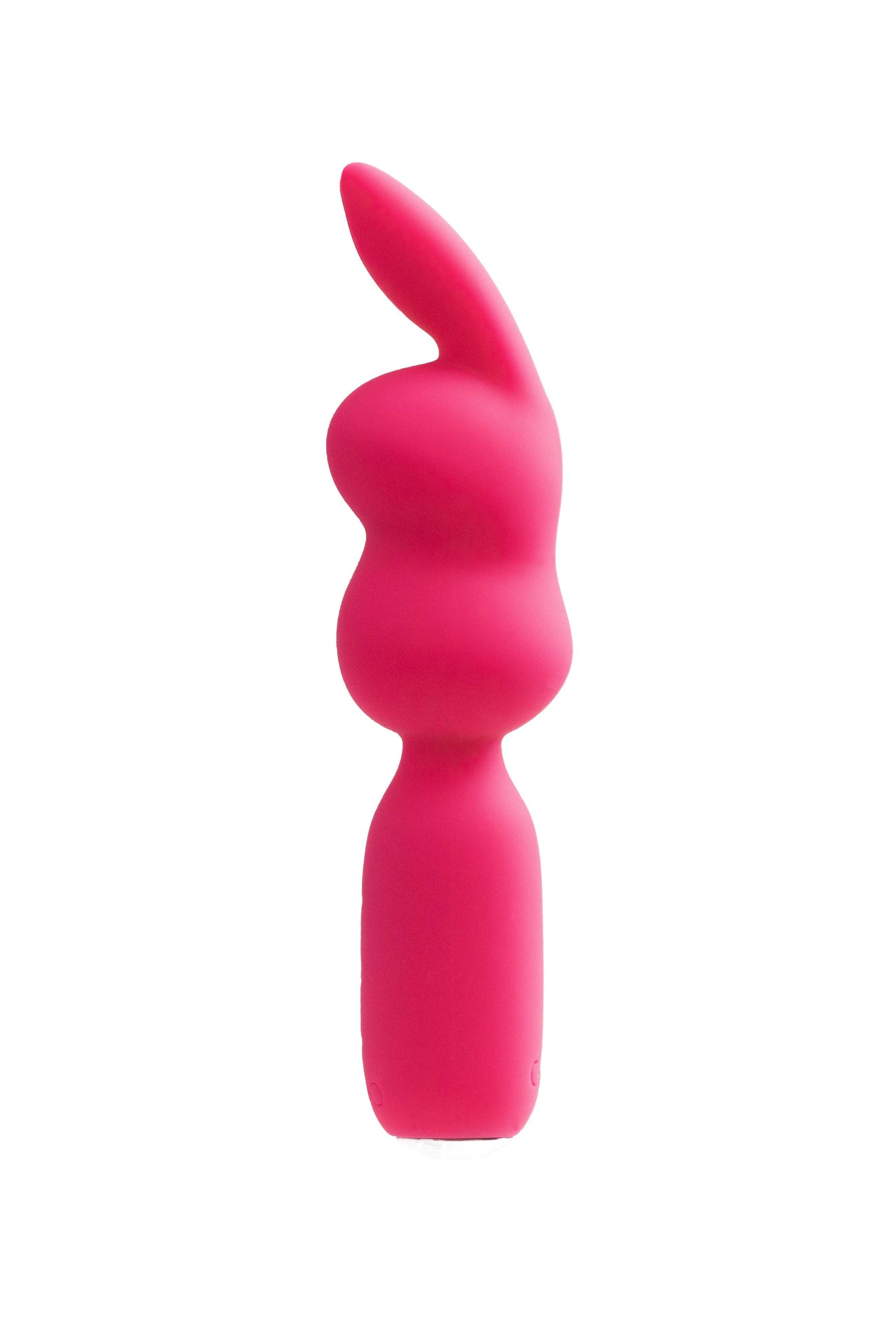 Hopper Bunny Rechargeable Mini Wand - Pretty in Pink - Love It Wet