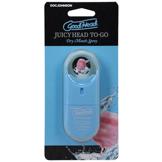 Goodhead - Juicy Head Dry Mouth Spray to-Go .30 Fl - Cotton Candy - Love It Wet