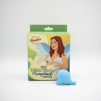 The Heavenly Humpback Finger Bullet Vibrator - Blue - Love It Wet