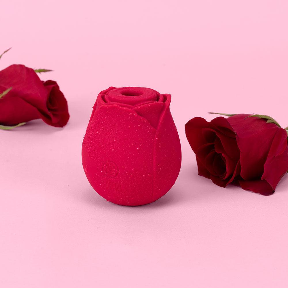 Alchemy Rosebud Luxury Air-Pulse Massager - Red - Love It Wet