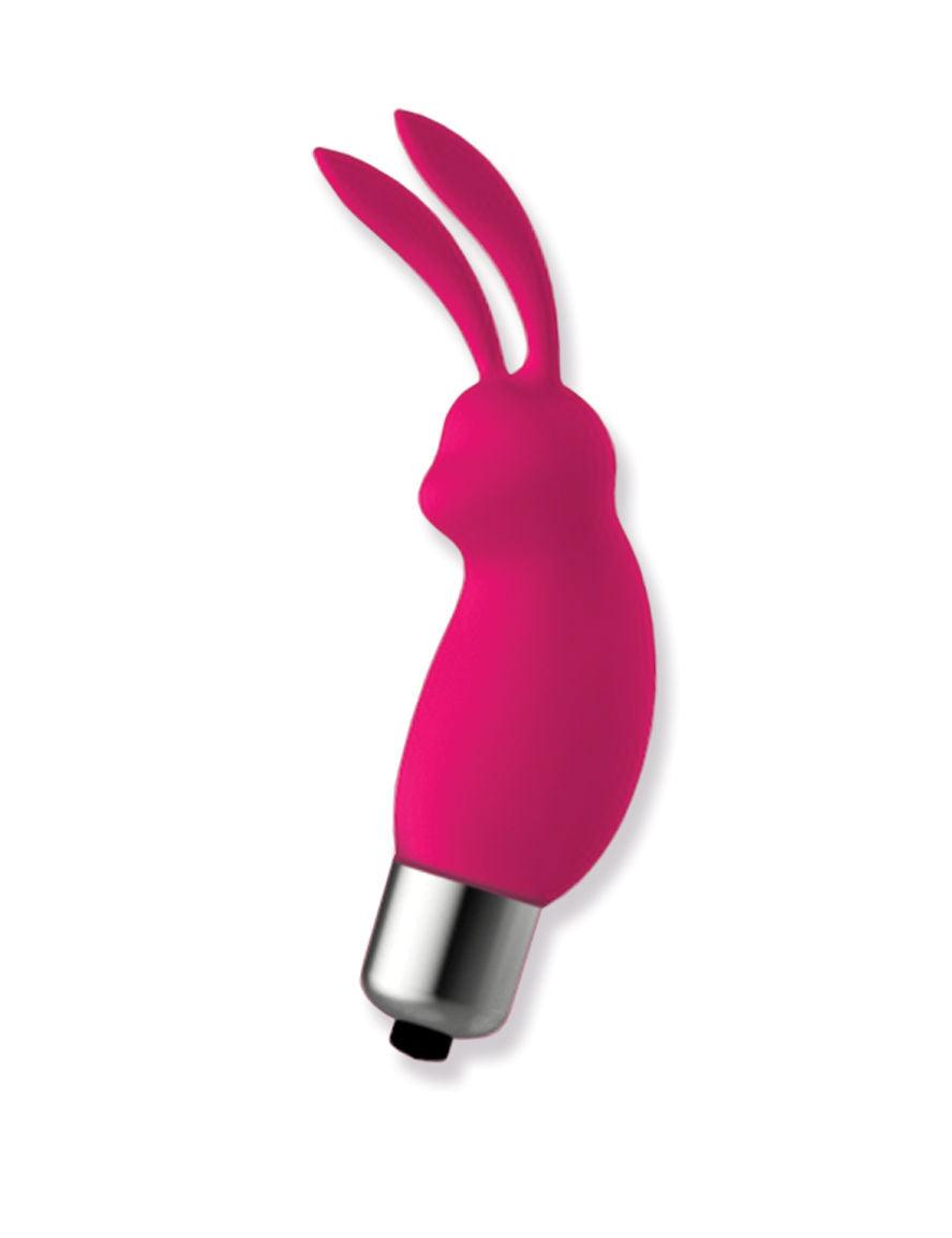 The 9's Silibus Silicone Bunny Bullet - Pink - Love It Wet