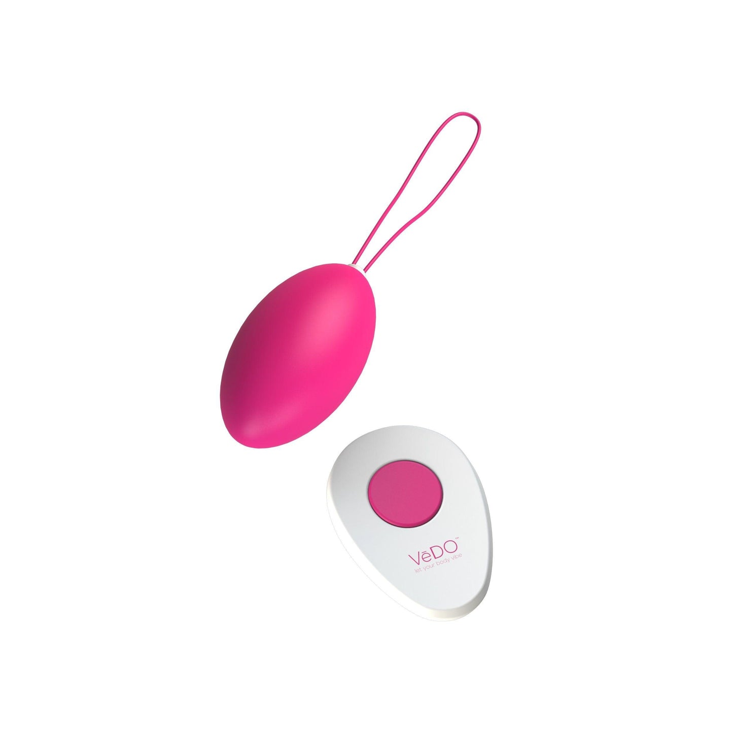 Peach Vibrating Egg - Foxy Pink - Love It Wet