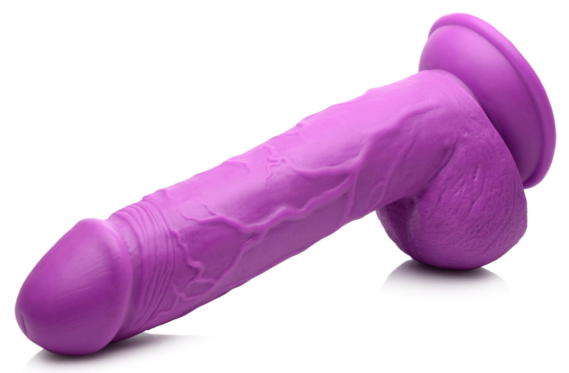 Pop Pecker 8.25 Inch Dildo With Balls - Light - Love It Wet