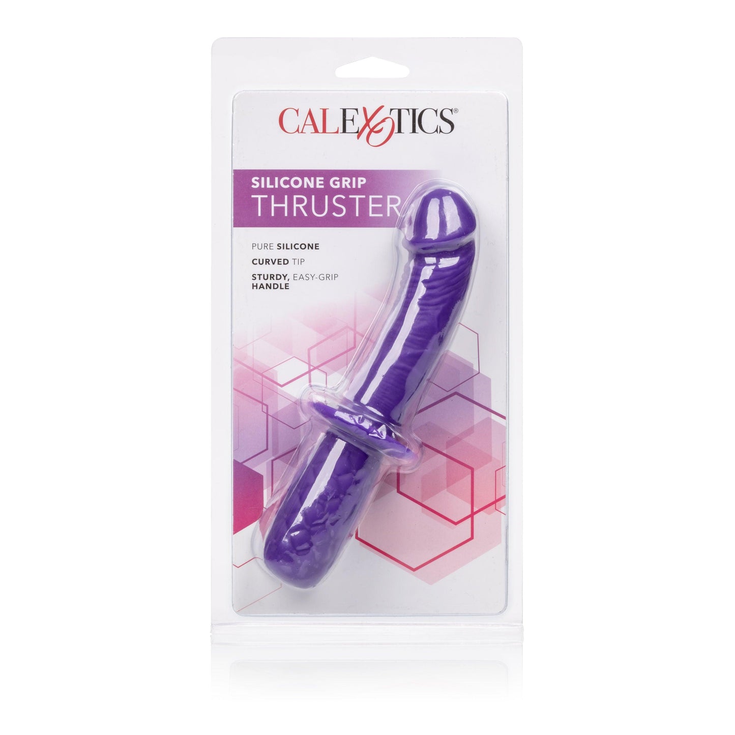 Silicone Grip Thruster - Purple - Love It Wet