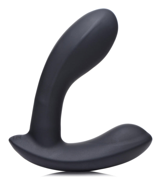 E-Stim and Vibrating Prostate Massager - Black - Love It Wet