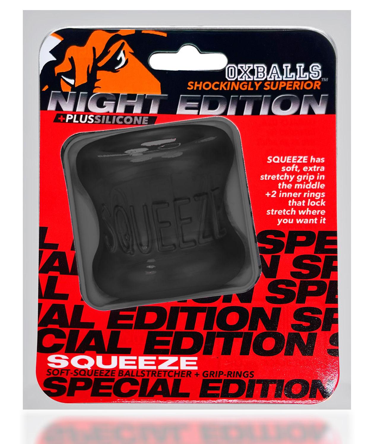 Squeeze Soft - Grip Ballstretcher - Night Black - Love It Wet