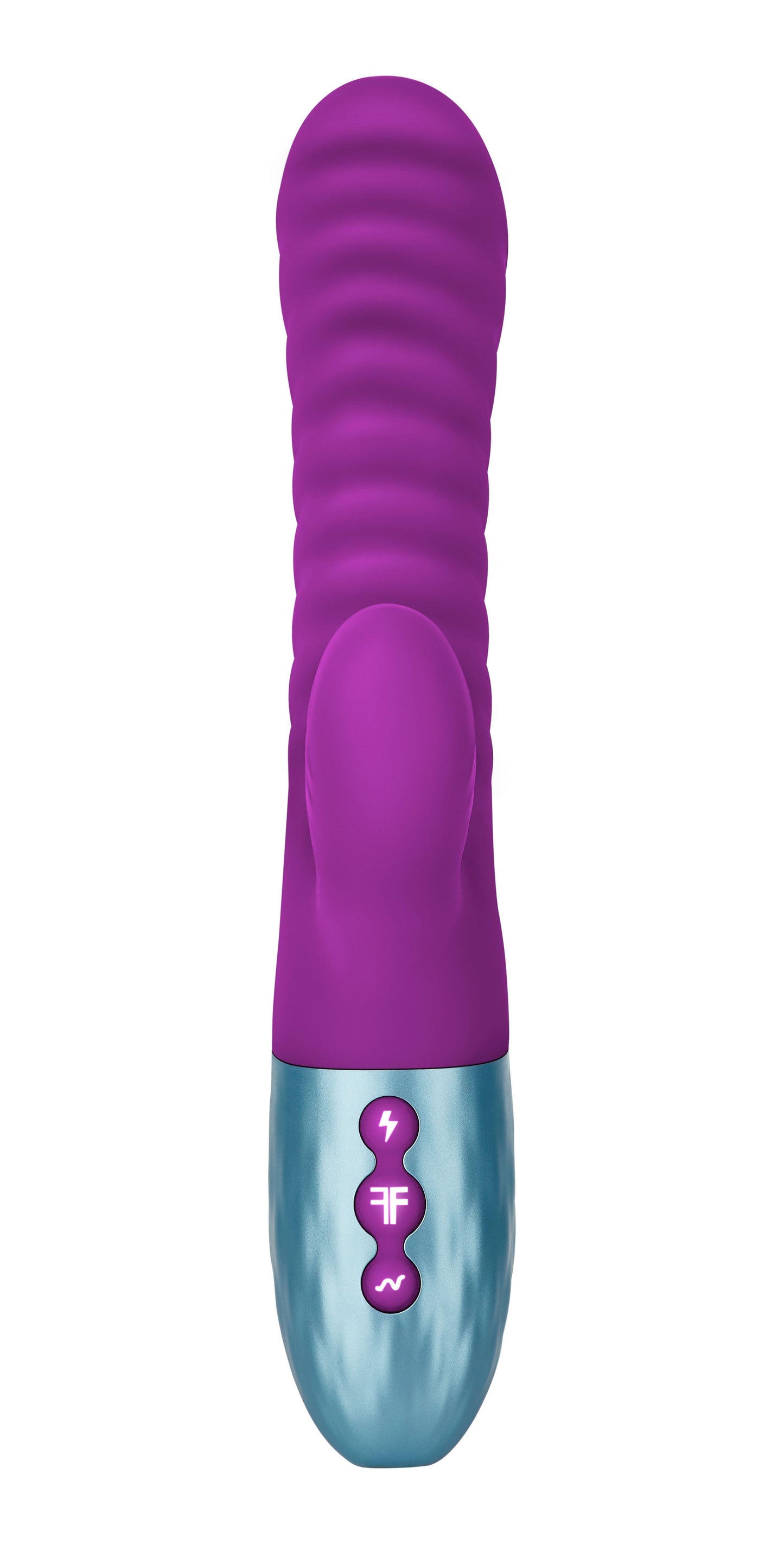 Delola Liquid Silicone Rabbit - Purple - Love It Wet