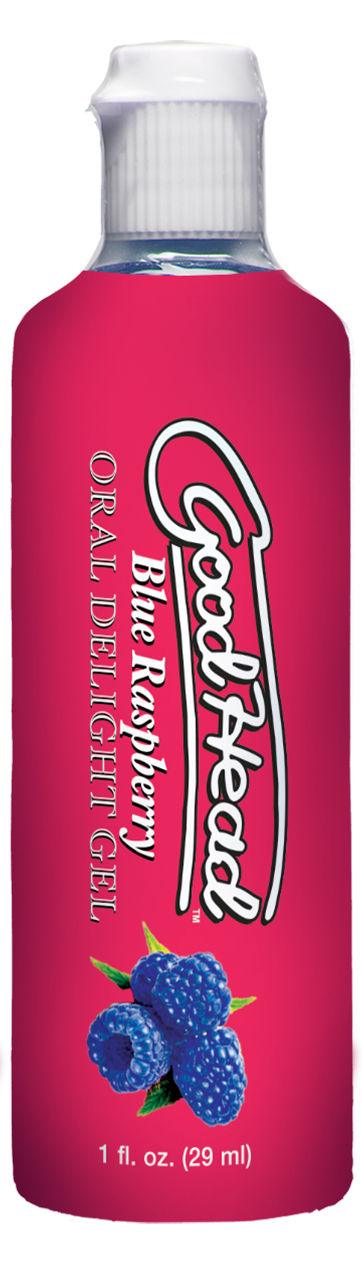 Goodhead - Oral Delight Gel - Blue Raspberry - 1 Oz. - Bulk - Love It Wet