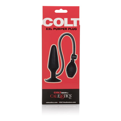 Colt XXL Pumper Plug - Black - Love It Wet