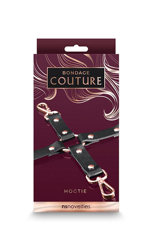 Bondage Couture - Hog Tie - Black - Love It Wet