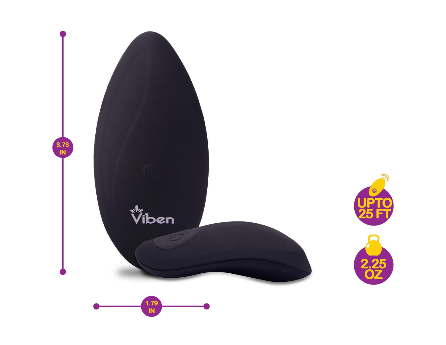 Racy - Remote Control 10 Function Panty Vibe - Black Vibe - Love It Wet