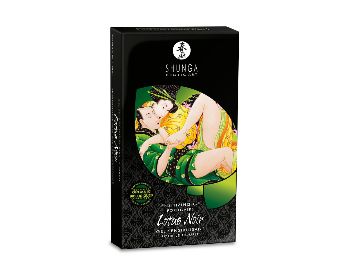 Lotus Noir - Sensitizing Gel for Lovers - 2 Fl. Oz. / 60 ml - Love It Wet