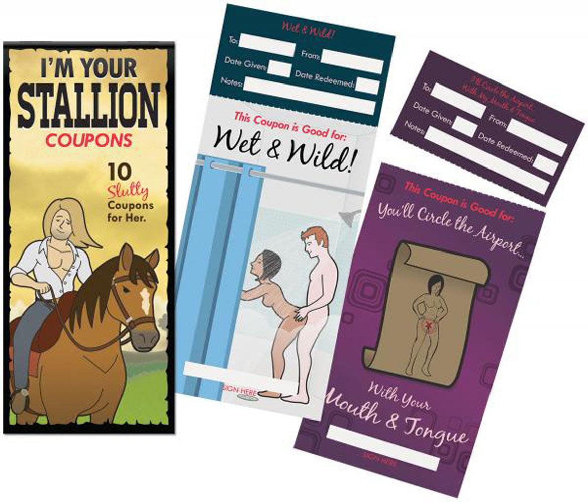 i'm Your Stallion Coupons - Love It Wet