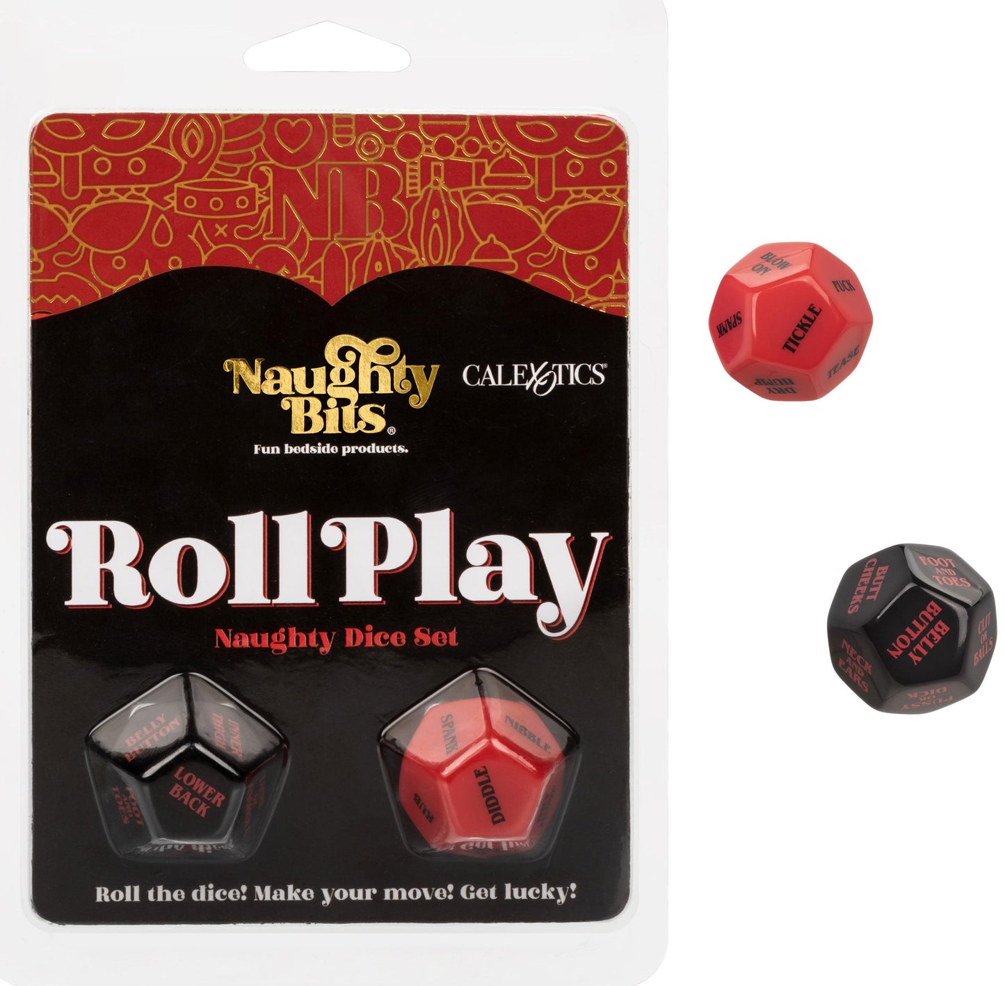 Naughty Bits Roll Play Naughty Dice Set - Love It Wet