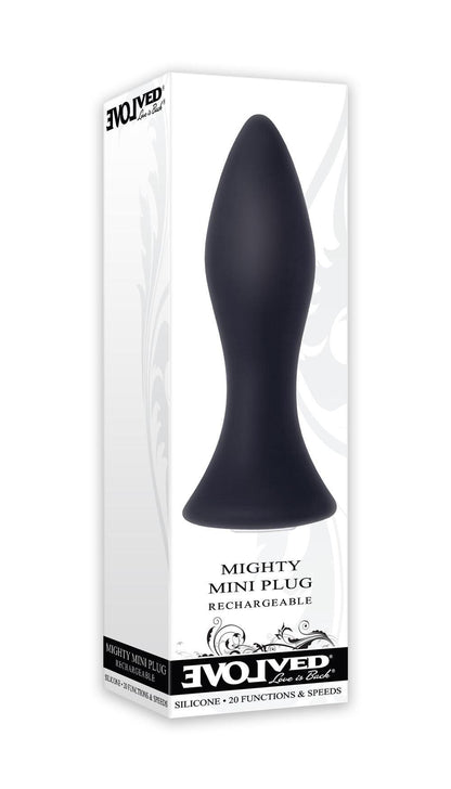 Mini Butt Plug - Black - Love It Wet