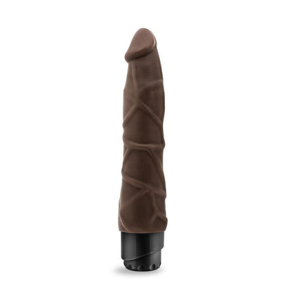 Dr. Skin - Cock Vibe 1 - 9 Inch Vibrating Cock - Chocolate - Love It Wet