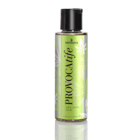 Provocatife Hemp Oil & Pheromone Infused Massage Oil - 4.2 Fl. Oz. / 125 ml - Love It Wet