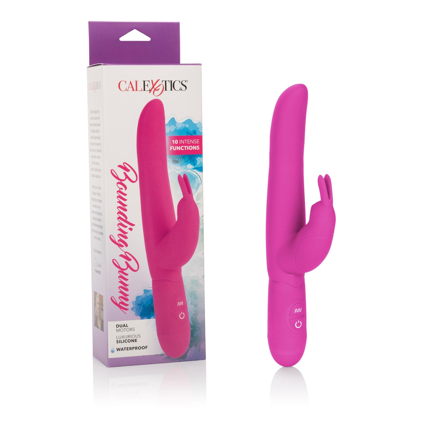 Posh 10-Function Silicone Bounding Bunny - Pink - Love It Wet