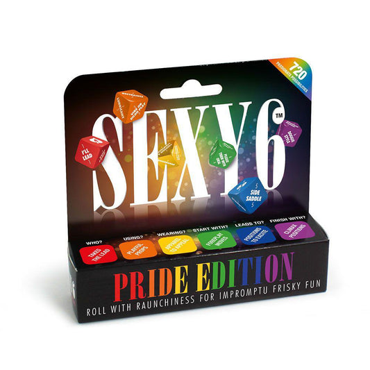 Sexy 6 Dice - Pride Edition - Love It Wet