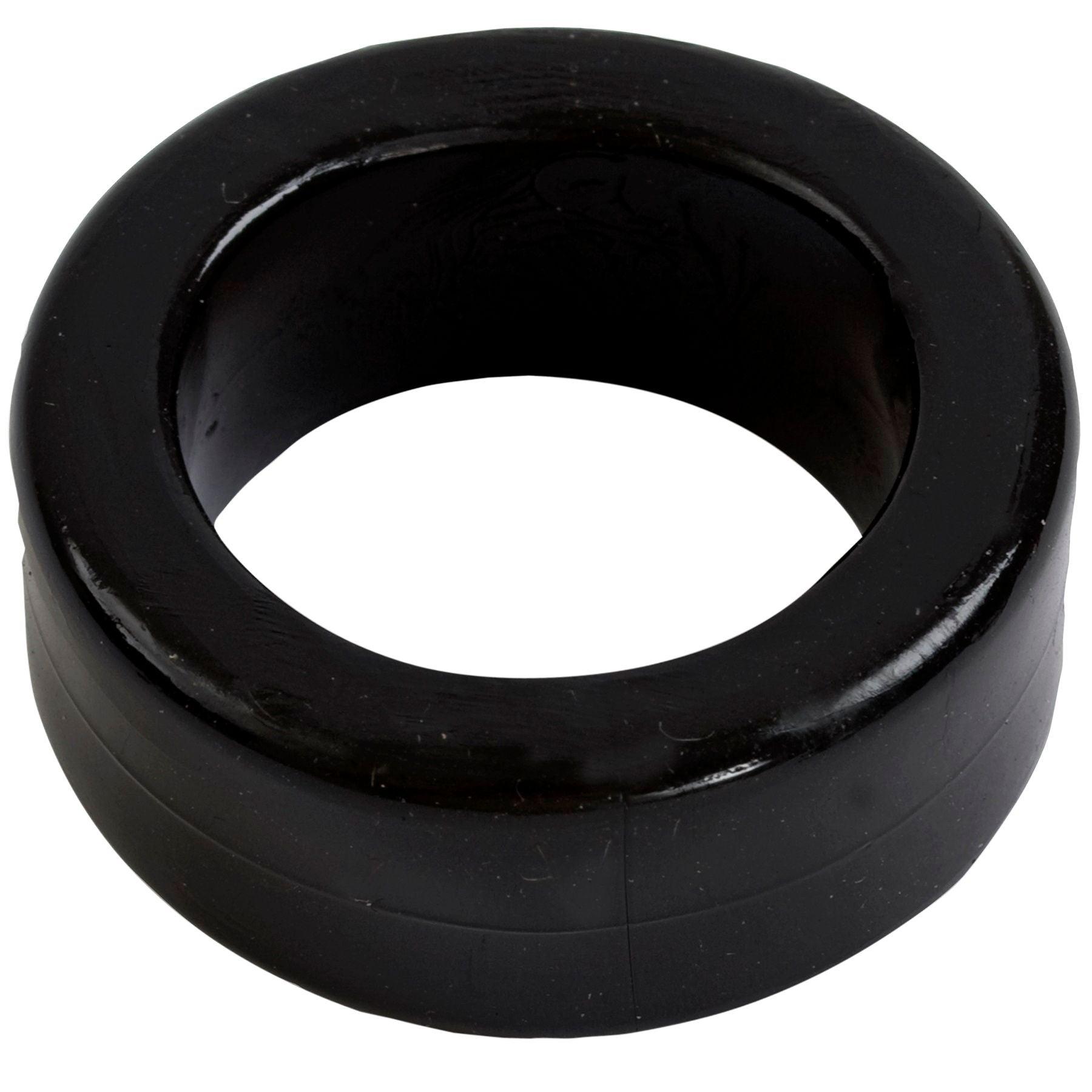 Titanmen Cock Ring - Black - Love It Wet