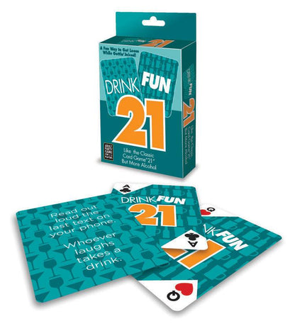 Drink Fun 21 - Adult Drinking and Party Game - Love It Wet