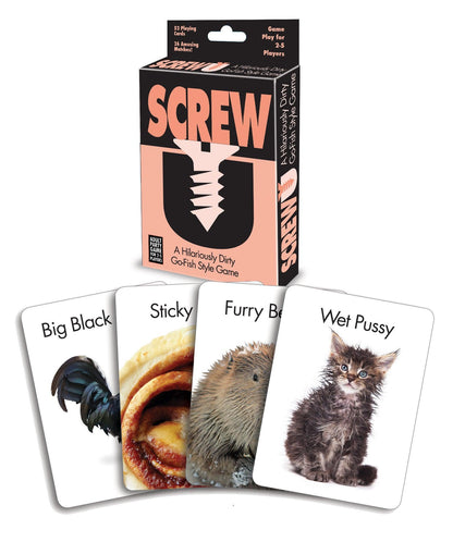 Screw U - Card Game - Love It Wet