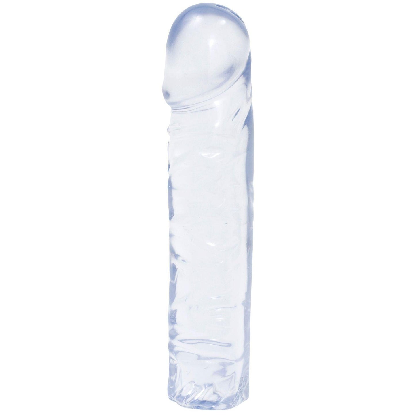 Crystal Jellies Classic Dong 8 Inch - Clear - Love It Wet