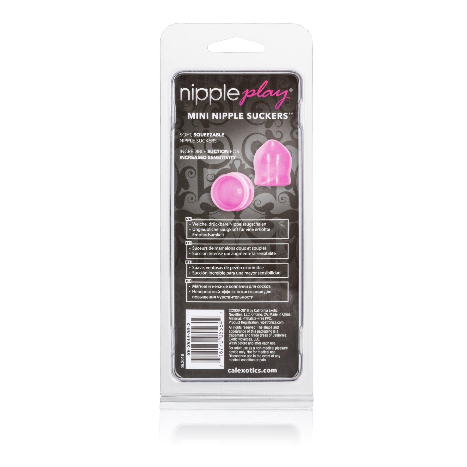 Nipple Play Mini Nipple Suckers - Pink - Love It Wet