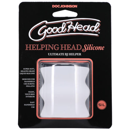 Goodhead - Helping Head Silicone - Frost - Love It Wet