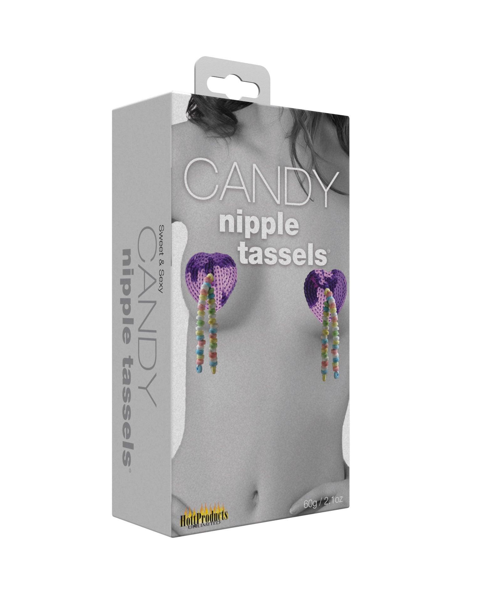 Candy Nipple Tassles 2.1 Oz - Love It Wet