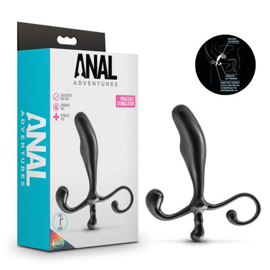 Anal Adventures - Prostate Stimulator - Black - Love It Wet