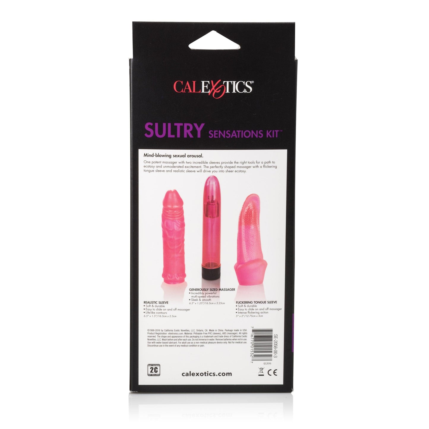 Starter Sultry Sensations Kit - Pink - Love It Wet