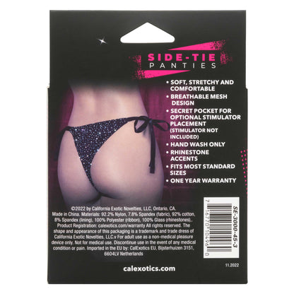 Radiance Side-Tie Panties - Black - Love It Wet