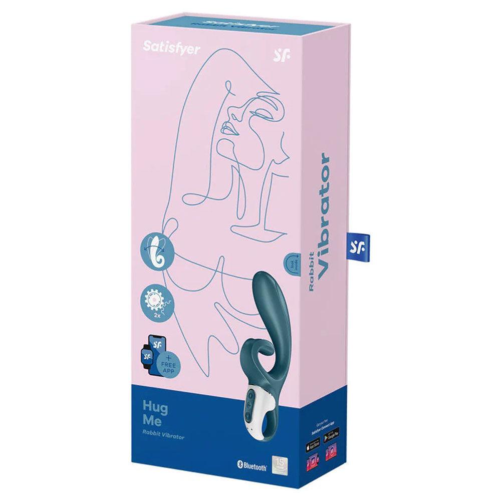 Hug Me - Rabbit Vibrator - Pink - Love It Wet