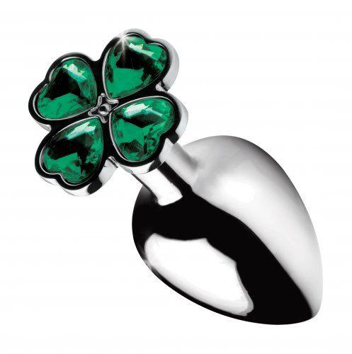 Lucky Clover Gem Anal Plug - Large - Love It Wet