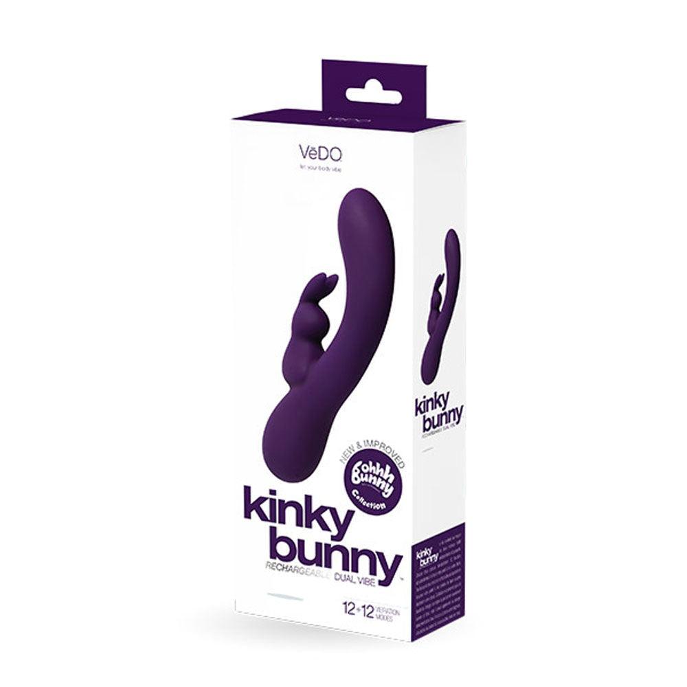 Kinky Bunny Plus Rechargeable Rabbit - Pink - Love It Wet