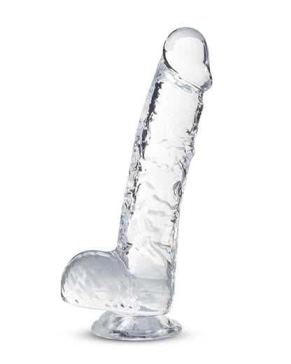 Naturally Yours - 6 Inch Crystalline Dildo - Diamond - Love It Wet