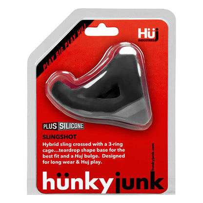 Hunkyjunk Slingshot 3 Ring Teardrop - Tar - Love It Wet