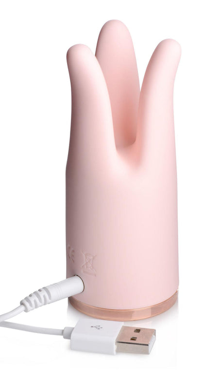 Vibrassage Twirl 10x Vibrating Clit Teaser - Pink - Love It Wet