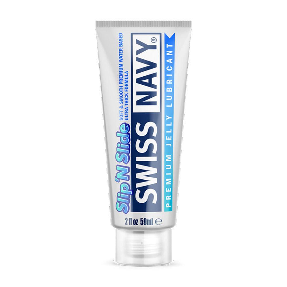 Swiss Navy Slip N Slide - Premium Jelly Lubricant - 2 Fl. Oz. - Love It Wet