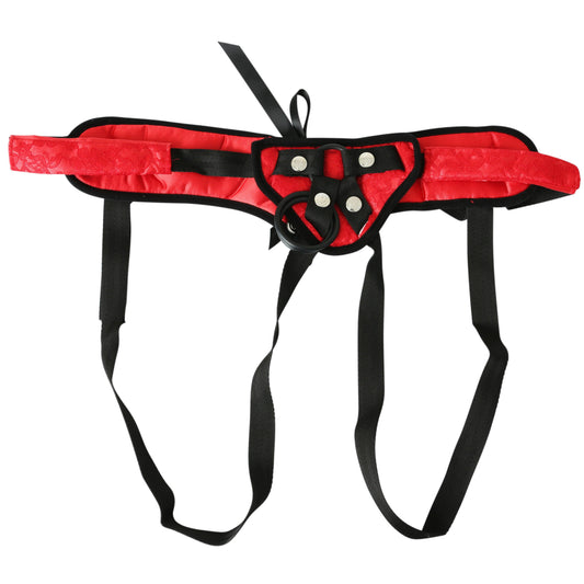Sunset Lace Corsette Strap On - Love It Wet