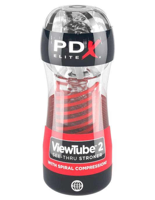 Pdx Elite Viewtube 2 Stroker - Clear - Love It Wet