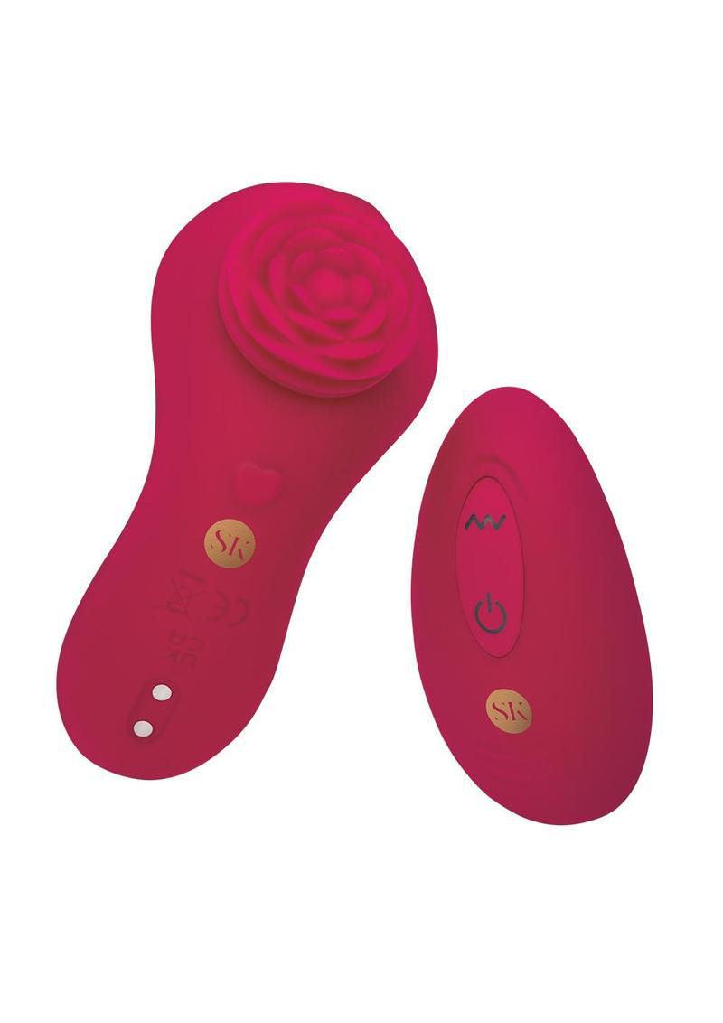 Rosegasm Rose Surprise Panty Vibe - Red - Love It Wet