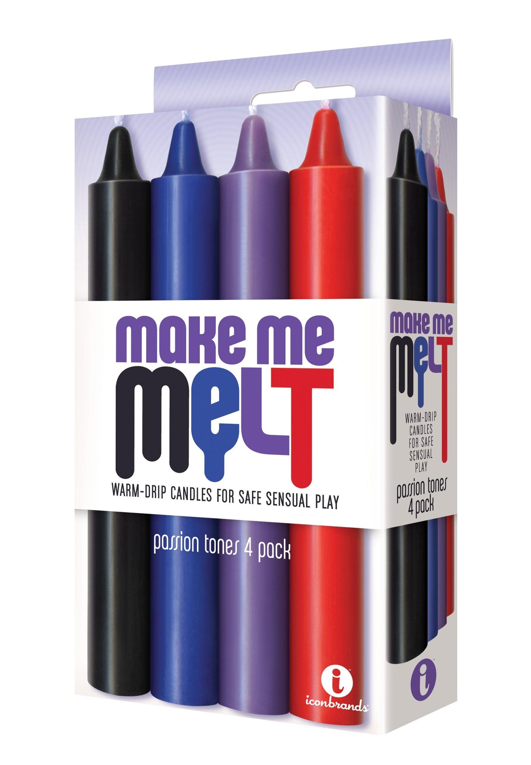 Make Me Melt - Jet Black 4 Pack - Love It Wet