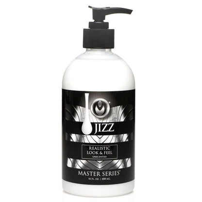 Master Series Jizz Unscented Water-Based Body Glide - 16 Oz - Love It Wet